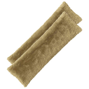 vidaXL Kussen met kussen HEERLEN Lichtgrijs 40 x 145 cm PV Fleece
