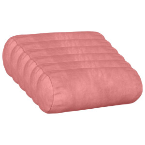 vidaXL Kussen met kussen HEERLEN 6 st Roze fluweel