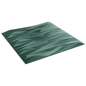 vidaXL Wandpanelen 48 pcs Steen Groen 50 x 50 cm XPS Schuim
