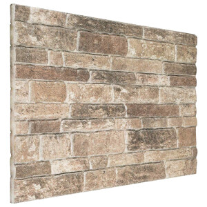vidaXL Wandpanelen 10 pcs Multikleur 100 x 50 cm EPS-schuim
