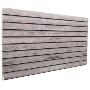 vidaXL Wandpanelen 10 pcs Grijs 100 x 50 cm EPS-schuim