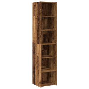 vidaXL Dressoir Oud hout 40 x 41 x 185 cm Bewerkt hout