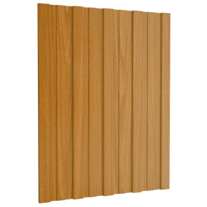 vidaXL Dakpaneel 36 pcs Naturel 60 x 45 cm Gegalvaniseerd staal