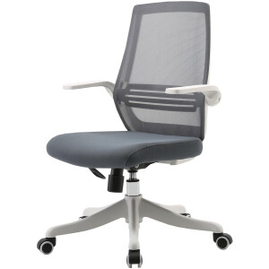 SIHOO Luxe Ergonomische Bureaustoel – Verstelbare Rugsteun & Armleuningen – Ademend Mesh – Comfortabel Kantoorstoel – Grijs