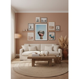 ROSEY Stack Of Cars Poster 21x30 cm (A4) - Poster