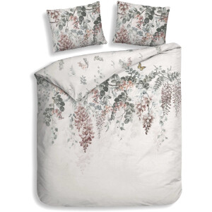 Heckettlane Nina Dekbedovertrek - Tweepersoons - 200x200/220 cm - White