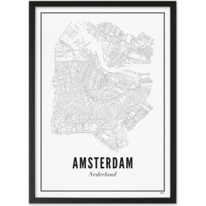 WIJCK. | Poster Amsterdam (30x40cm)