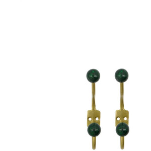 House Doctor Haak Ball Groen 13cm - 2 stuks