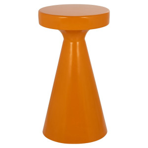 Richmond Ronde Bijzettafel 'Kimble' 53cm hoog, kleur Oranje