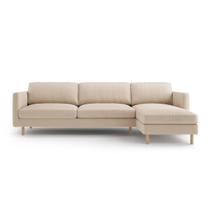 Hoekbank Eden rechts velvet | Micadoni