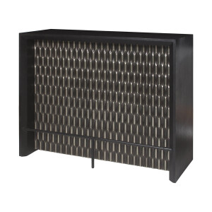 Richmond Bartafel 'Walker' Eiken en brass, 122 x 50cm