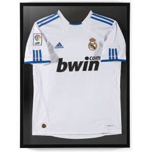 ACAZA Wissellijst - Shirt inlijsten - 60x80 cm - Hout - Zwart - 3D fotolijst - Wissellijst Voetbalshirt - Voetbal - Basket - Wielershirt