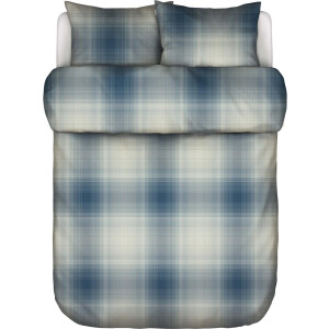 MARC O'POLO Phia Dekbedovertrek Stormy blue - Lits-Jumeaux - 240x200/220 cm