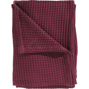 Heckettlane Bed Sprei Wafel - Bedsprei 1 persoons - Wafeldeken - 180x260 - Rood