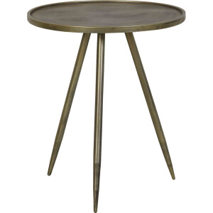 Light & Living Bijzettafel Envira - Antiek Goud - Ø39,5cm - Luxe