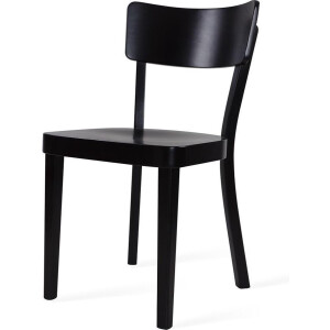 Fameg Fergus Eetkamerstoel Zwart Gebeitst - Hout - Design