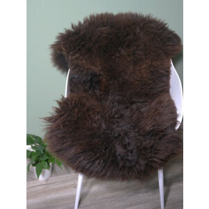 Schapenvacht Klassiek Bruin M (100cm) - 100% ECHT en Natuurlijk WOL - Zeer Groot - ECO