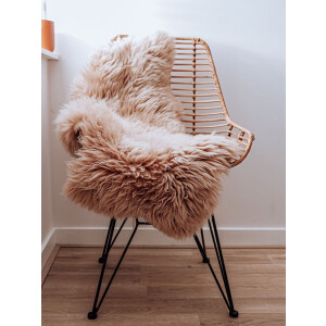 Schapenvacht Beige L (105) Australisch - Echte Schapenvacht - Puur Wol - Eco - Schapenvacht.SHOP®
