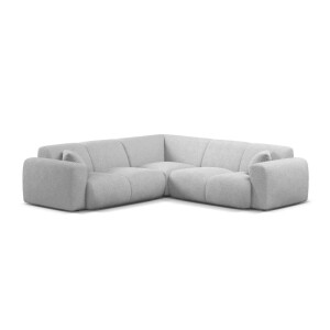 Symmetrische hoekbank Molino bouclé | Micadoni Home