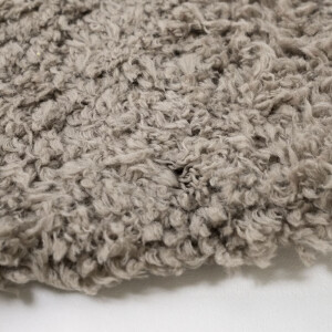 By-Boo Rond Vloerkleed 'Fez' 220 cm, kleur Taupe