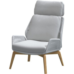 4 Seasons Outdoor Loungestoel Carthago Frozen Teak