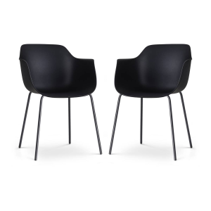 Set van 2 eetkamerstoelen Nora-Puk | Nolon
