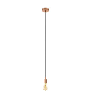 EGLO Hanglamp ADRI 1 roségoud 96919