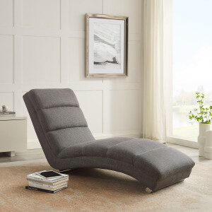 Artistiq Relaxfauteuil 'Amaryllis' Stof, kleur Grijs