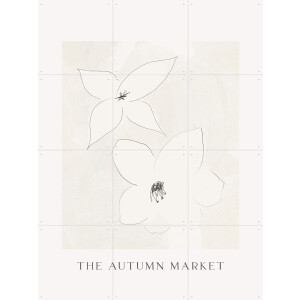 IXXI Delicate Blossoms, Treechild & Various - 60 x 80 cm - Gratis ophangtool - Grote wanddecoratie en posters - Illustraties, Art Deco, Minimalisme