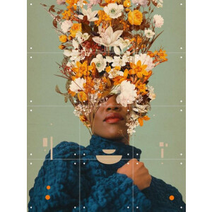 IXXI You are my Sage Dreamfield, Frank Moth - 60 x 80 cm - Gratis ophangtool - Grote wanddecoratie en posters - Collage, Digitale Kunst, Fotografie