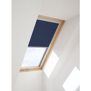 Contrio verduisterende rolgordijn voor Velux ® dakraam - GGL - FK06 Blauw (66x118)