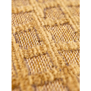 Vloerkleed Louis de Poortere Trammel Structures 9248 Roman Gold Vloerkleed - 80x150  -  -  Tapijt -  -