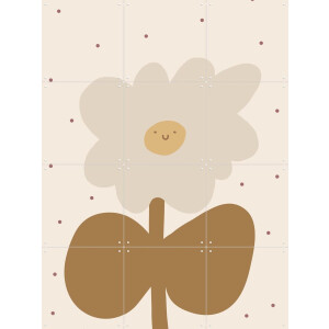 IXXI Whoopsie Daisy, Little Otja - 60 x 80 cm - Gratis ophangtool - Grote wanddecoratie en posters - Grafisch Ontwerp, Speels, Cartoonesk