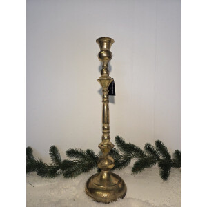 Countryfield Kandelaar ro Wessel M goud-L12.5B12.5H42.5cm