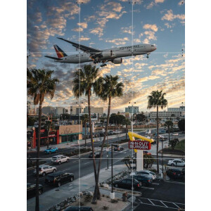 IXXI Landing, Tristan Zhou - 60 x 80 cm - Gratis ophangtool - Grote wanddecoratie en posters - Fotografie, Kleurrijk, Woonkamer, Mancave, Eetkamer