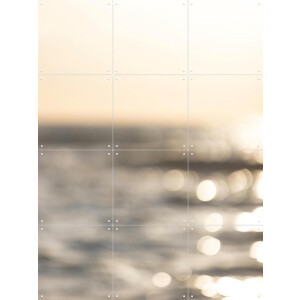 IXXI Abstract Sea, Mareike Böhmer - 60 x 80 cm - Gratis ophangtool - Grote wanddecoratie en posters - Abstract, Fotografie, Gang, Slaapkamer