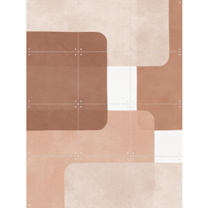 IXXI Boho watercolor strokes 2, Vitor Costa & Various - 60 x 80 cm - Gratis ophangtool - Grote wanddecoratie en posters - Abstract, Minimalistisch