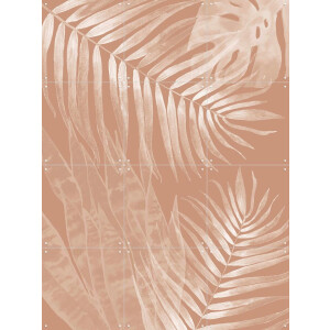 IXXI Mocha Leaves No. 1, Melloi Art & Various - 60 x 80 cm - Gratis ophangtool - Grote wanddecoratie en posters - Naturalisme, Illustraties
