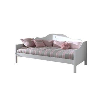 Leen Bakker - Vipack Kajuitbed Amori Met Rolbed/opberglade - 212x97x95 Cm - MDF/Grenenhout - Wit