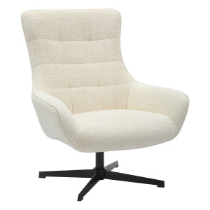 Artistiq Draaifauteuil 'Erskine' Chenille, kleur Beige