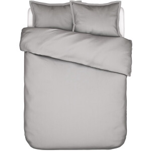 ESSENZA Aziza Dekbedovertrek Cloud grey - Lits-Jumeaux - 240x200/220 cm