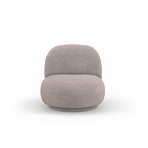 Draaibare fauteuil Chuck bouclé | Micadoni Home