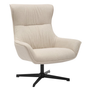 Artistiq Draaifauteuil 'Kevina' Structuurstof, kleur Beige