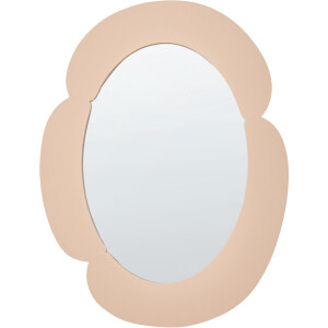 ALVENA - Wandspiegel - Beige - MDF