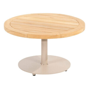 4 Seasons Outdoor Salontafel Volta Teak-Latte Ø60 cm