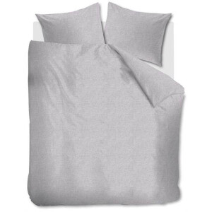 Ambiante Edo Dekbedovertrek - Lits-jumeaux - 240x200/220 cm - Soft Grey