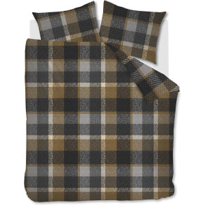 Beddinghouse Marnix dekbedovertrek - Tweepersoons - 200x200/220 - Grijs