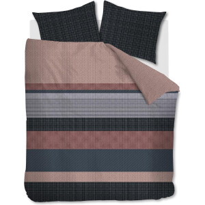 Beddinghouse Kyle dekbedovertrek - Tweepersoons - 200x200/220 - Blauw