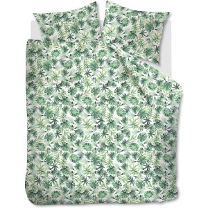Ambiante Aralia Dekbedovertrek - extra breed - 260x200/220 cm - Groen