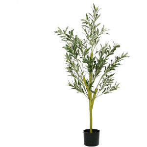 vidaXL - Kunstolijfboom - 450 - blaadjes - 120 - cm - groen